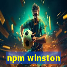 npm winston